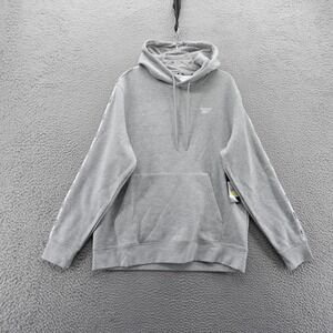 Reebok Endorphin Dash Hoodie Sweatshirt Grey Heather Mens Large Regular Fit NEW